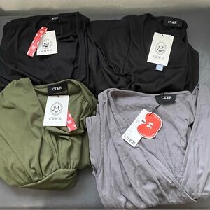 Cider Black, Olive, and Gray jumpers Collection